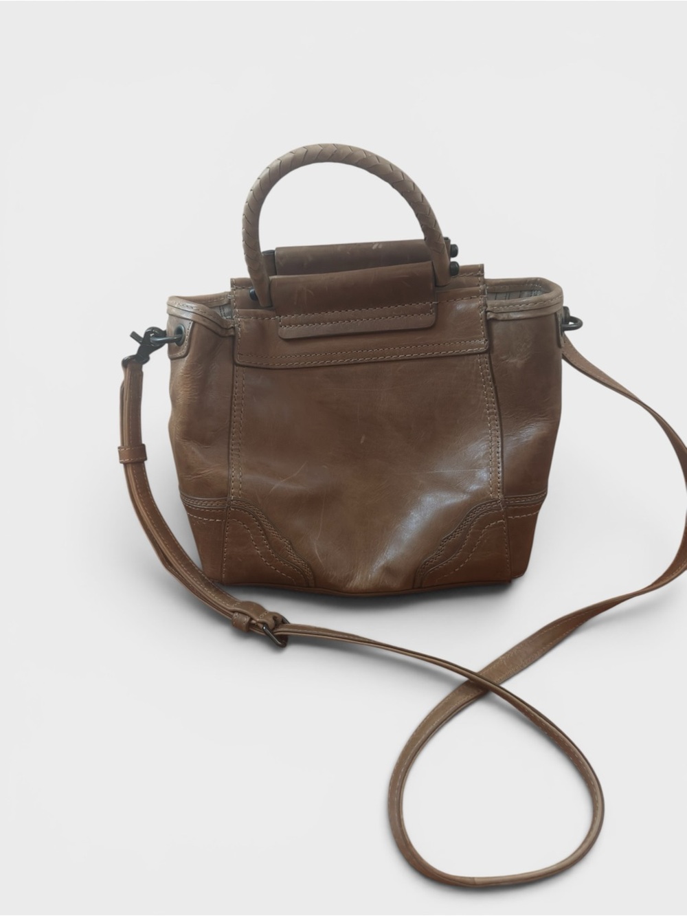 Frye Women's Riviana Mini Leather Tote Crossbody